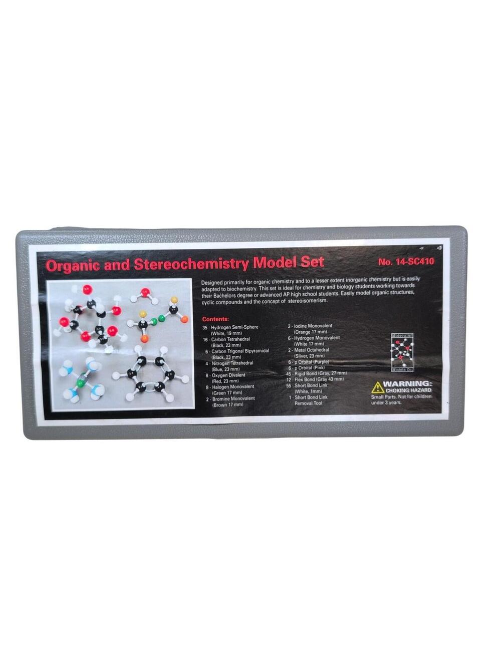 Organic and Stereochemistry Model Set No. 14-SC410 - 216 pieces total